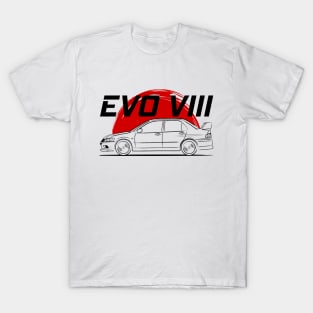 Lancer Evolution VIII Racing EVO 8 T-Shirt